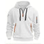 Unisex Cotton Dropped Shoulder Hooded Sweatshirt
