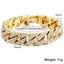 Cuban Gold Curb Bracelet