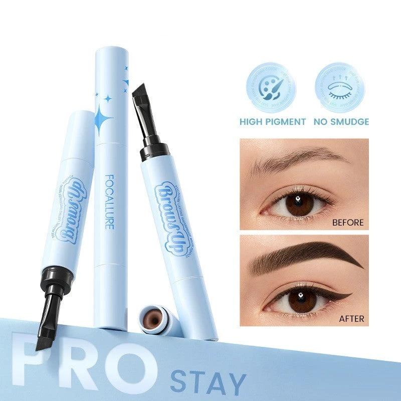 2 In 1 3D Eyebrow Gel Cream & Pencil - Waterproof & Long-lasting