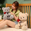 Almohada de Peluche Oso de Rosas Abrazo - Compañero Suave y Adorable