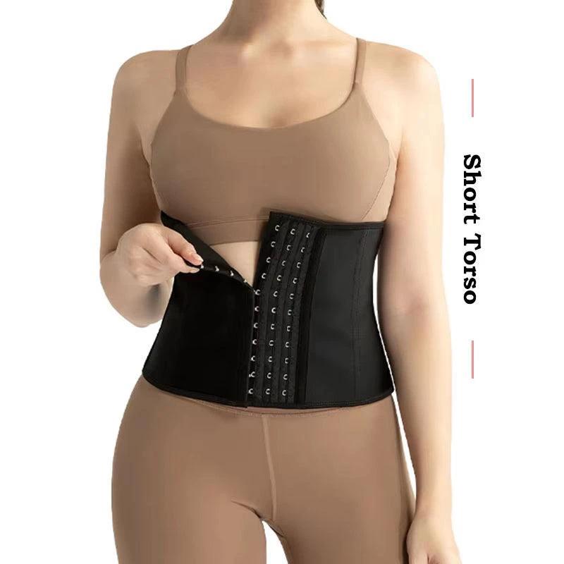 ATBUTY Cinturilla Deportiva de Torso Corto de 9 Pulgadas para Mujeres