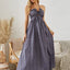 Bohemian Halter Maxi Dress - Women's Summer Beach Dress