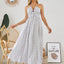 Robe Maxi Halter Bohème - Robe d'Été pour Femmes