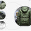 Parka d'hiver à capuche camouflage pour homme - Coupe ajustée et coupe-vent