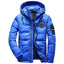 Parka d'hiver à capuche camouflage pour homme - Coupe ajustée et coupe-vent