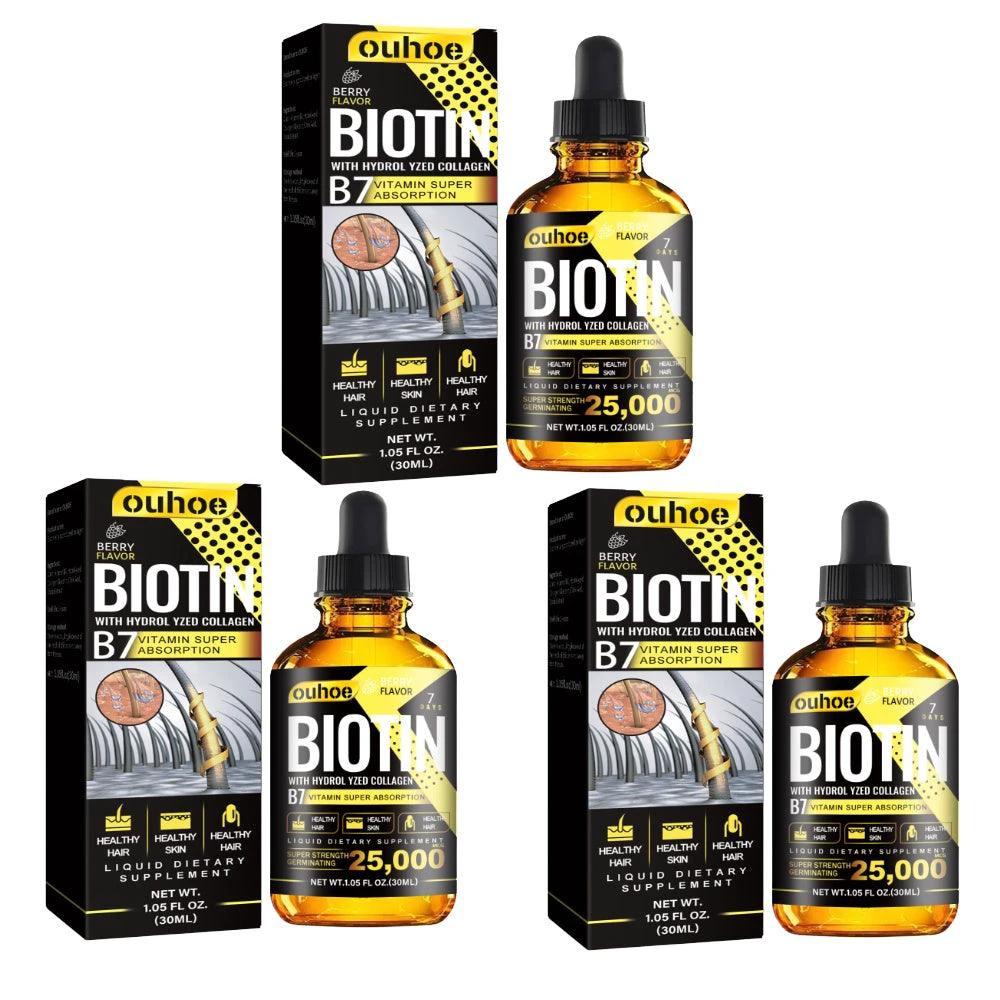 OUHOE Aceite para el Cabello con Colágeno B7 y Vitamina