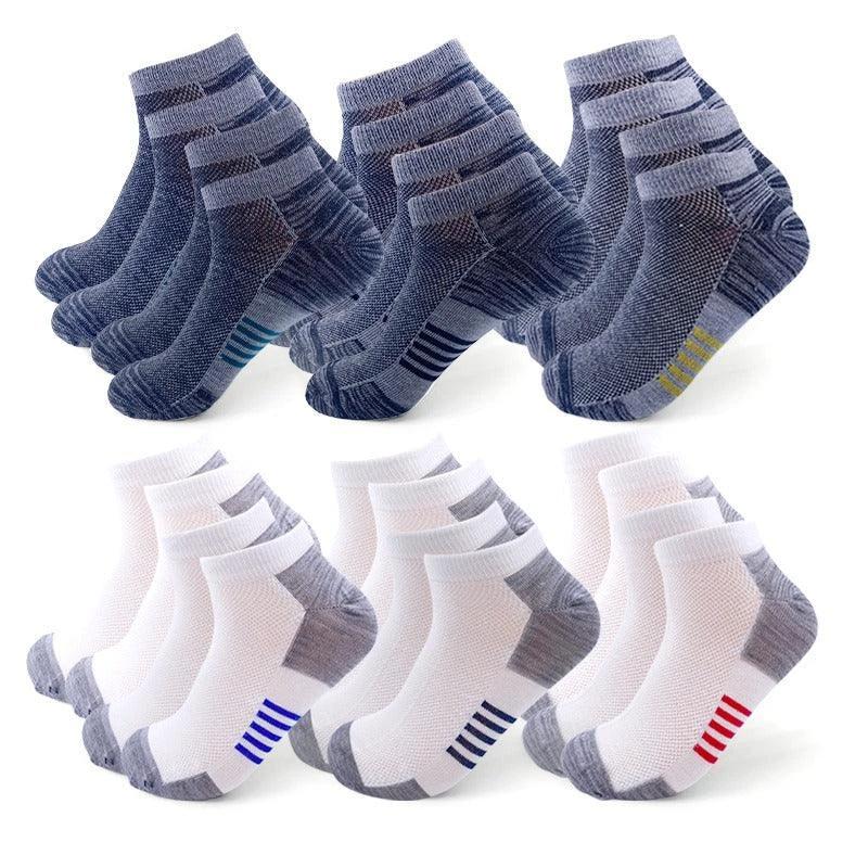 Durable Sports Socks - 12 Pairs of Breathable Comfort