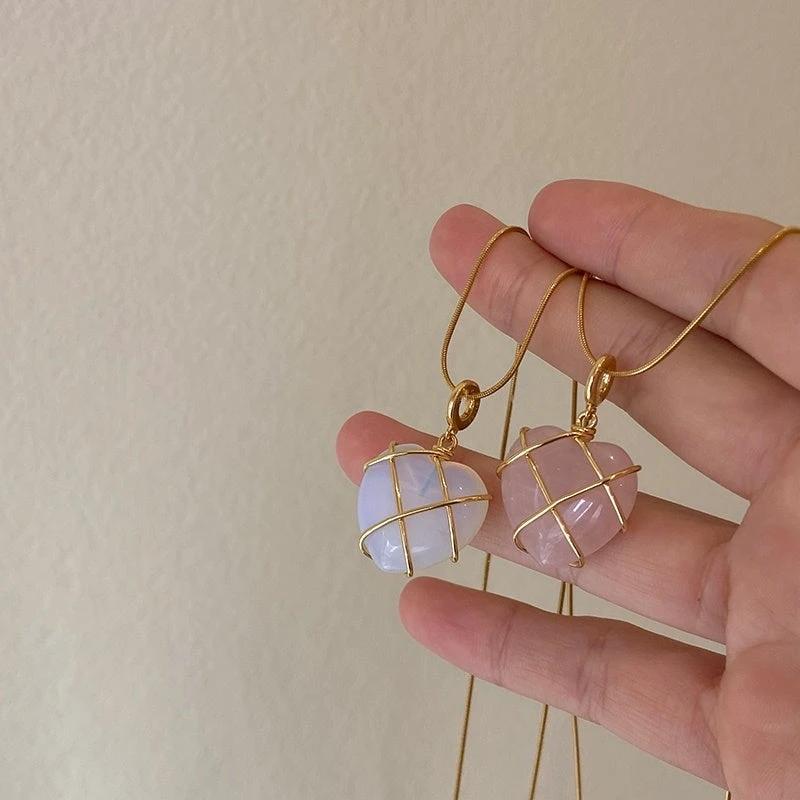 Whimsical Moonstone Necklace for Young Dreamers