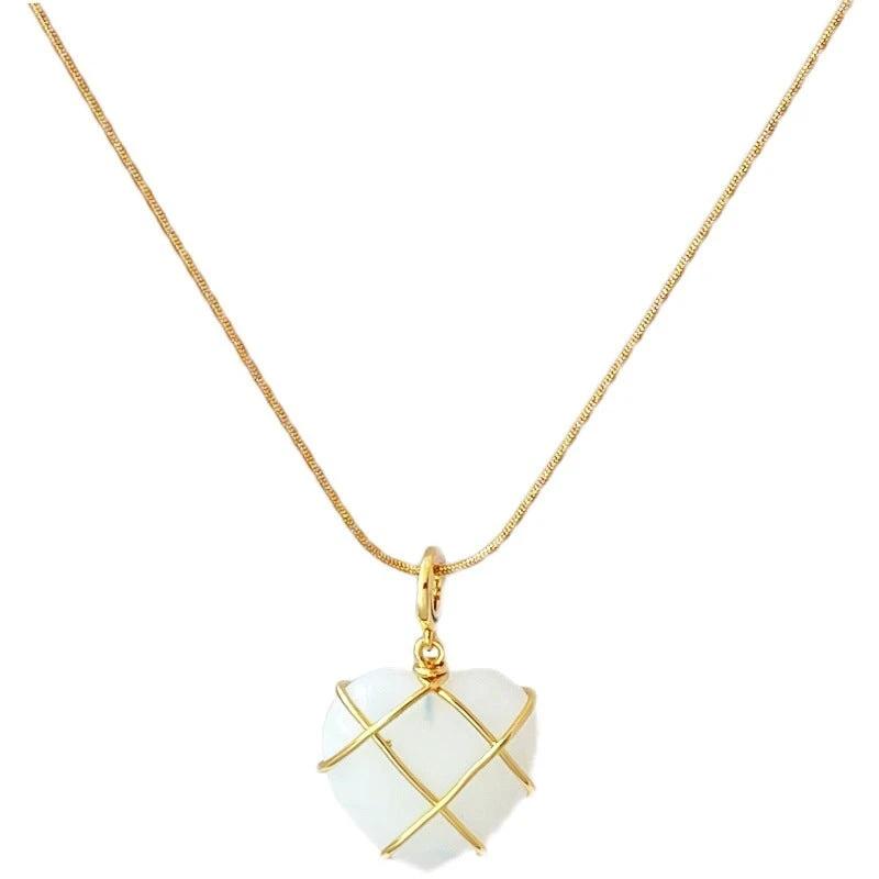 Whimsical Moonstone Necklace for Young Dreamers
