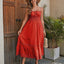Women's Cotton Maxi Dress - Elegant Summer Style