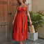 Women's Cotton Maxi Dress - Elegant Summer Style