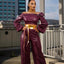 Traje de Cuero Trendy para Mujeres Glamourista - Estilo Chic y Confiado