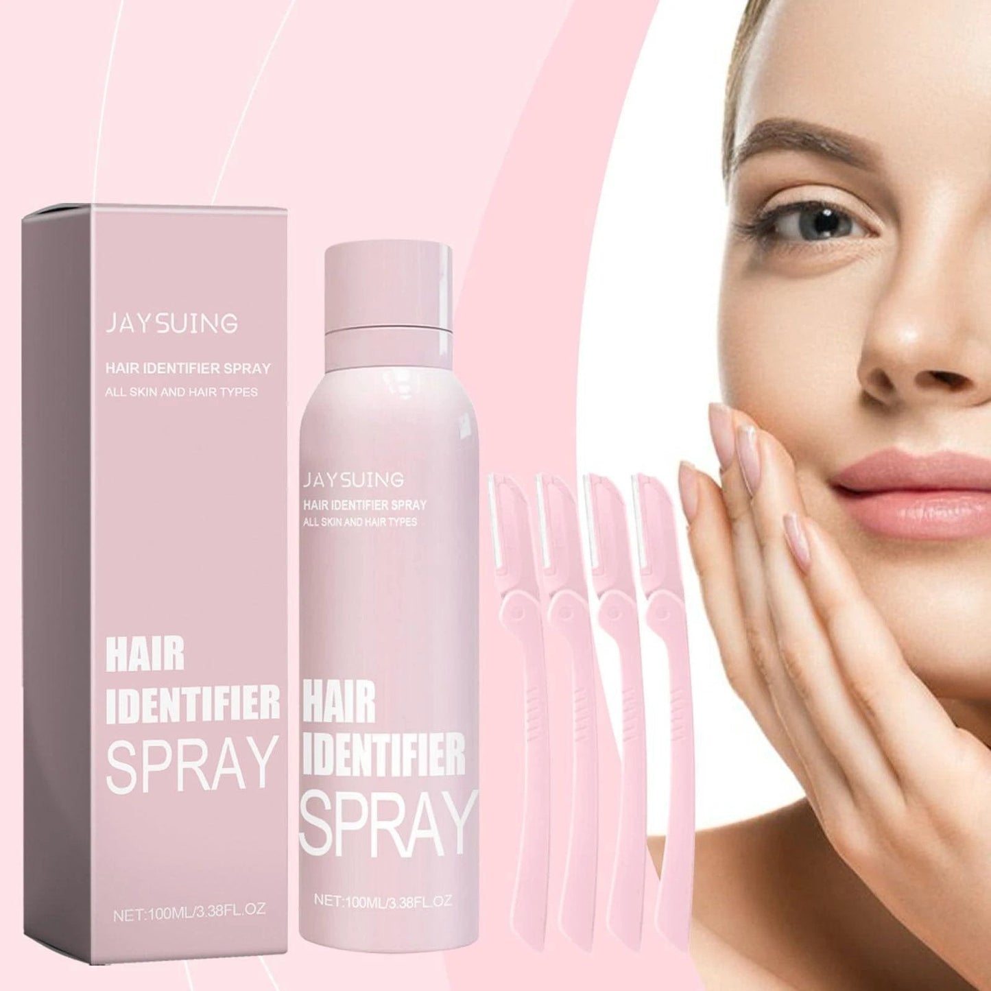 Spray Identifiant de Cheveux pour un Entretien Précis du Visage