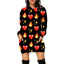 Hoodie à manches longues imprimé Halloween avec poches pour femmes