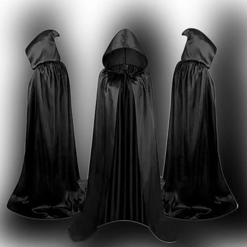 Capa de Mago de Halloween para Niños - Disfraz con Capucha