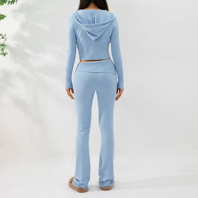 Chic Women's Hoodie Suit Set - Stylish Comfort for Every Occasion