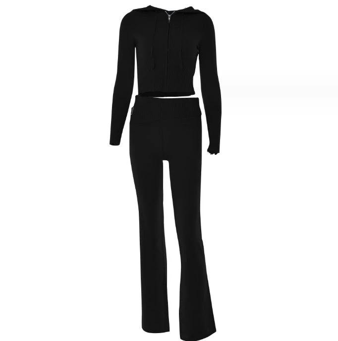 Chic Women's Hoodie Suit Set - Stylish Comfort for Every Occasion