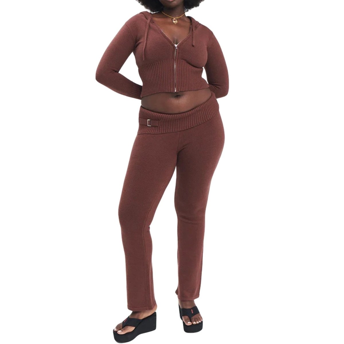Chic Women's Hoodie Suit Set - Stylish Comfort for Every Occasion