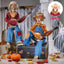 Esqueleto Guitarrista Iluminado - Decoración Espeluznante de Halloween