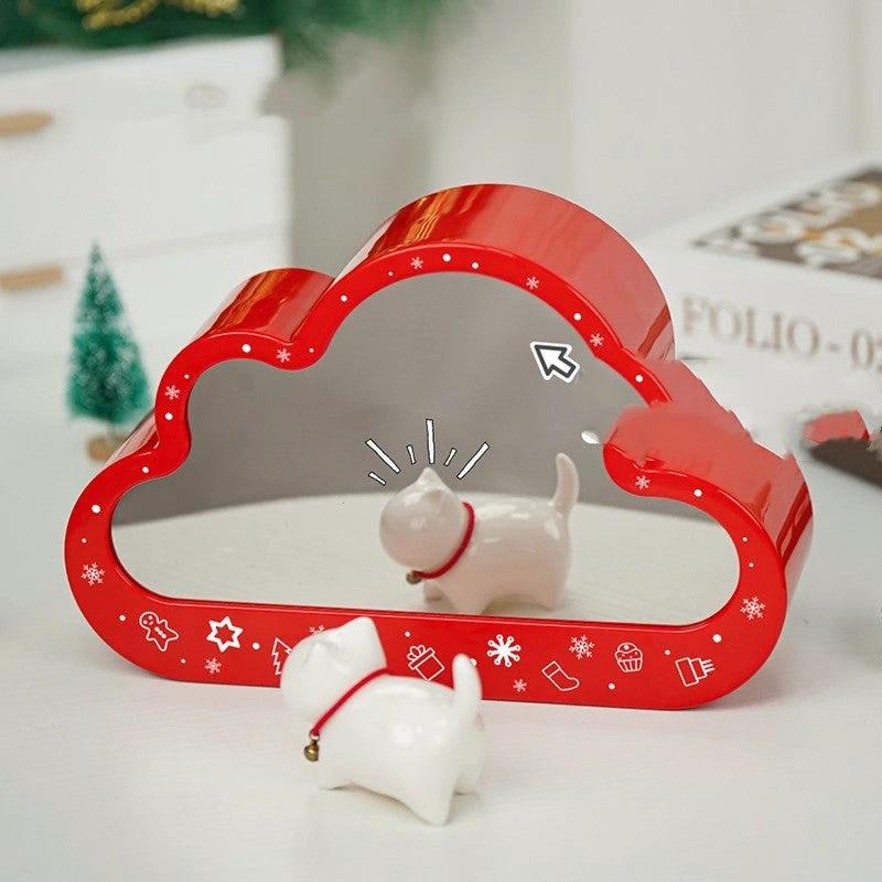 Lámpara Nocturna Nube de Navidad Mandotos con Luces LED