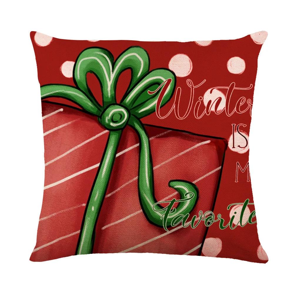 Fundas de Almohada Navideñas Mandotos con Diseño de Copo de Nieve