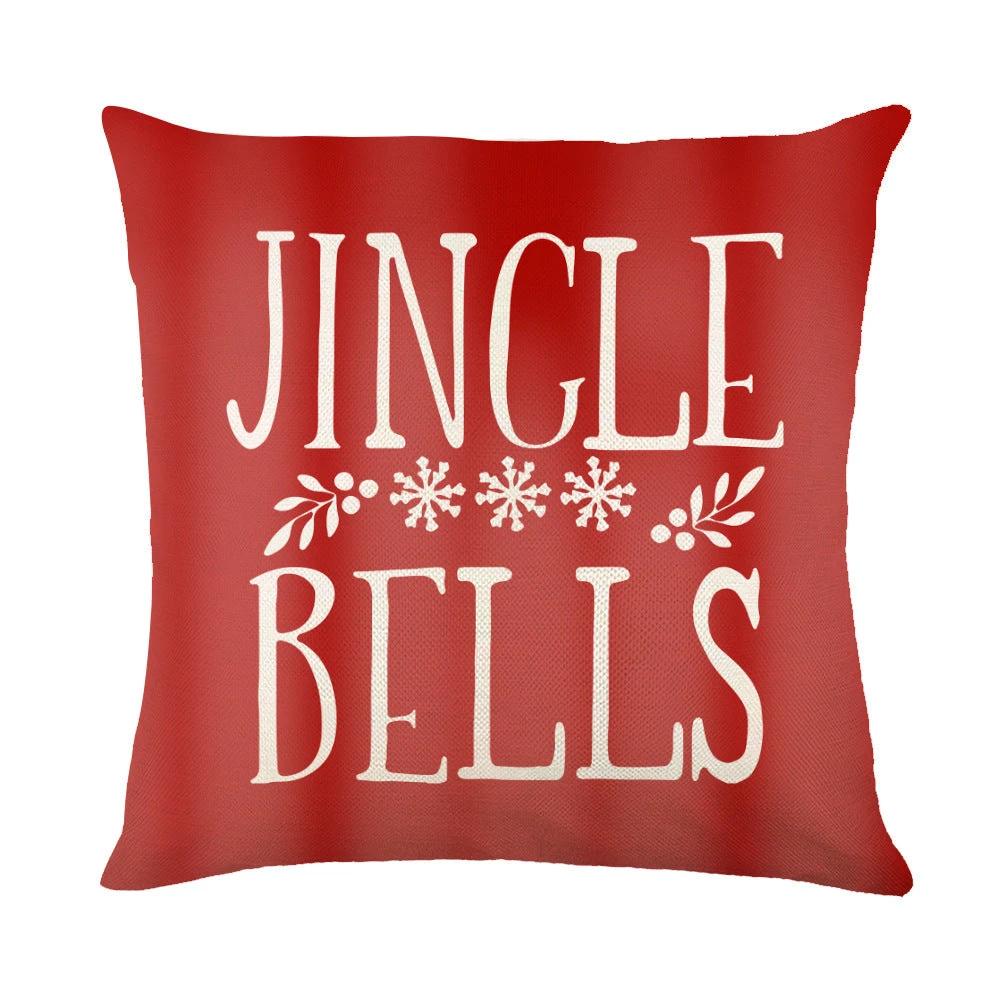 Fundas de Almohada Navideñas Mandotos con Diseño de Copo de Nieve