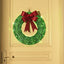 Couronne de Noël LED lumineuse Mandotos 50 cm avec nœud