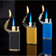 Encendedor de Llama Azul Creativo Mandotos - A Prueba de Viento Doble Llama