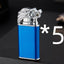 Encendedor de Llama Azul Creativo Mandotos - A Prueba de Viento Doble Llama