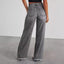 Mandotos High Waist Slim Fit Wide Leg Jeans