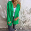 MANDOTOS Hooded Cardigan - Loose Fit Red Jacket