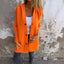 MANDOTOS Hooded Cardigan - Loose Fit Red Jacket