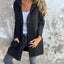 MANDOTOS Hooded Cardigan - Loose Fit Red Jacket