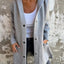 MANDOTOS Hooded Cardigan - Loose Fit Red Jacket