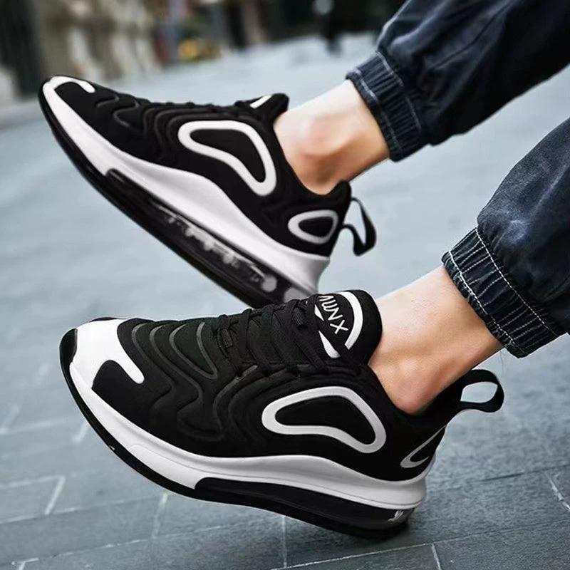 Zapatillas Casual con Amortiguación de Aire para Hombre Mandotos - Negro