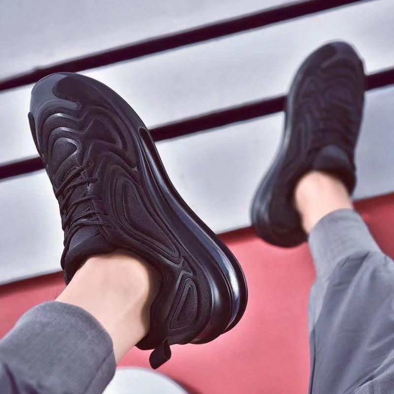 Zapatillas Casual con Amortiguación de Aire para Hombre Mandotos - Negro