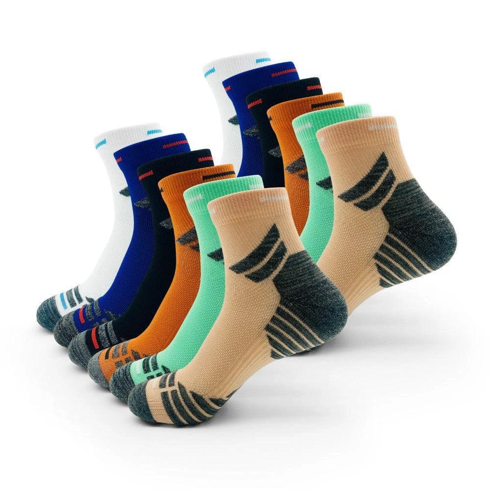 Chaussettes de Cheville Rembourrées pour Hommes - 6 Paires pour un Confort Ultime