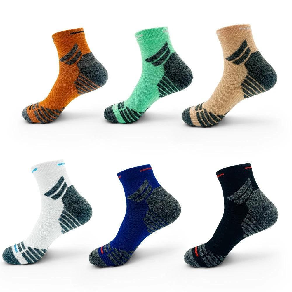 Chaussettes de Cheville Rembourrées pour Hommes - 6 Paires pour un Confort Ultime