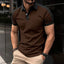 Camisa Polo de Negocios de Manga Corta para Hombre