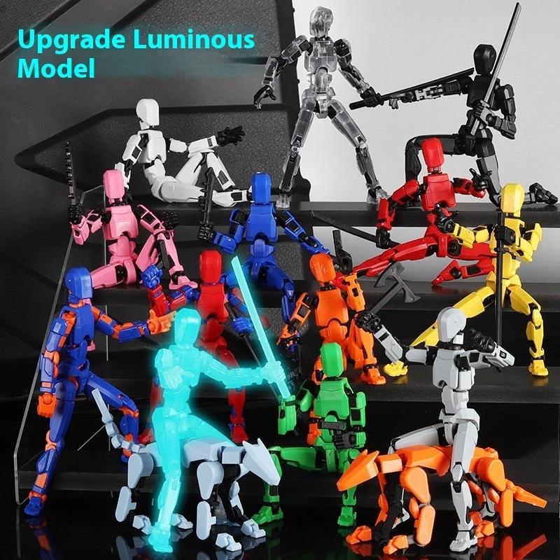 Robot Shapeshift à Articulations Multiples - Figurine d'Action Imprimée en 3D