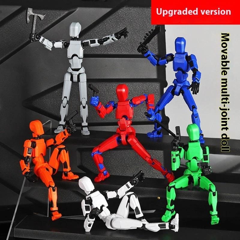 Robot Shapeshift à Articulations Multiples - Figurine d'Action Imprimée en 3D