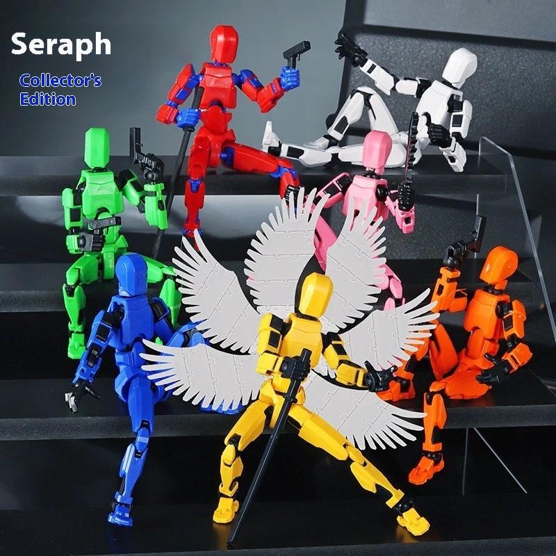 Robot Shapeshift à Articulations Multiples - Figurine d'Action Imprimée en 3D