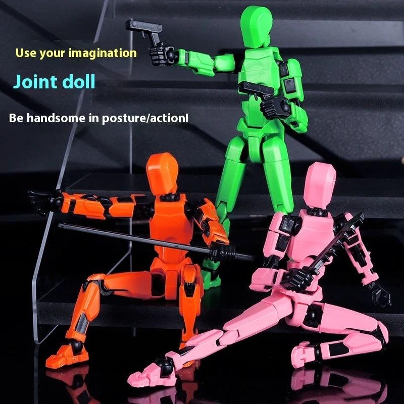 Robot Shapeshift à Articulations Multiples - Figurine d'Action Imprimée en 3D