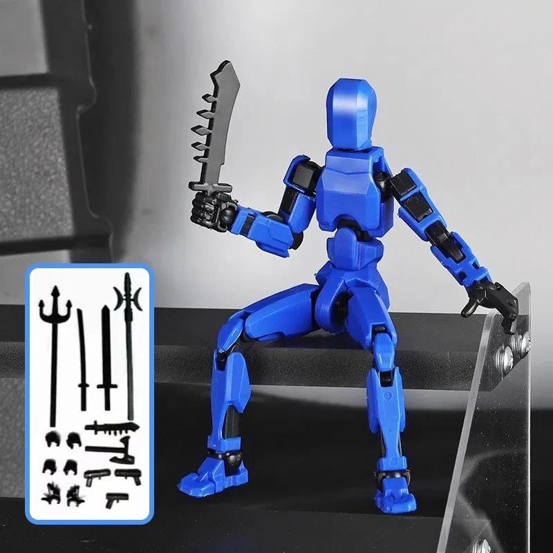Robot Shapeshift à Articulations Multiples - Figurine d'Action Imprimée en 3D