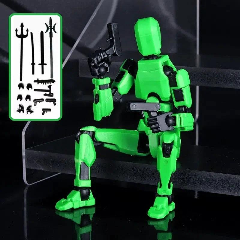 Robot Shapeshift à Articulations Multiples - Figurine d'Action Imprimée en 3D