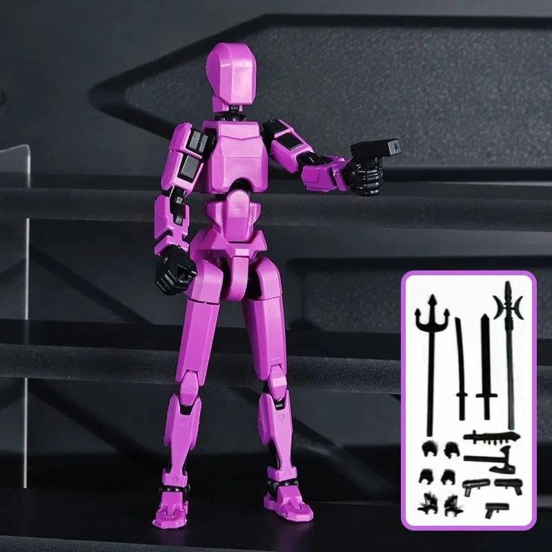 Robot Shapeshift à Articulations Multiples - Figurine d'Action Imprimée en 3D