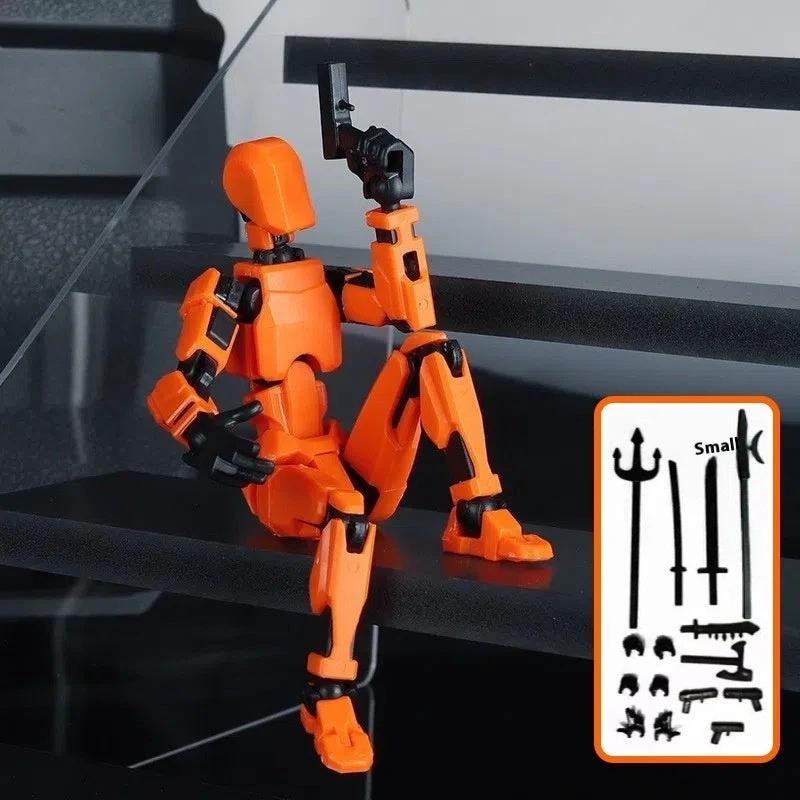 Robot Shapeshift à Articulations Multiples - Figurine d'Action Imprimée en 3D