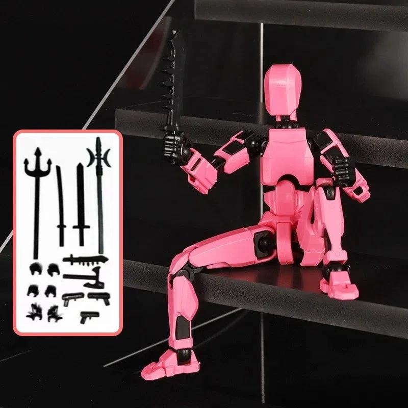 Robot Shapeshift à Articulations Multiples - Figurine d'Action Imprimée en 3D
