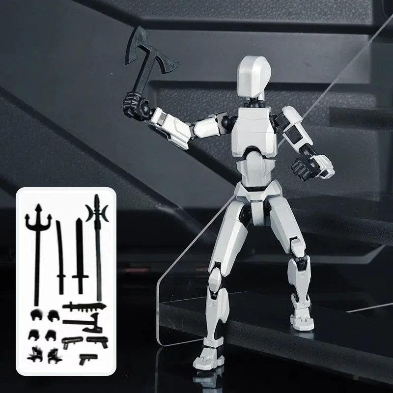 Robot Shapeshift à Articulations Multiples - Figurine d'Action Imprimée en 3D