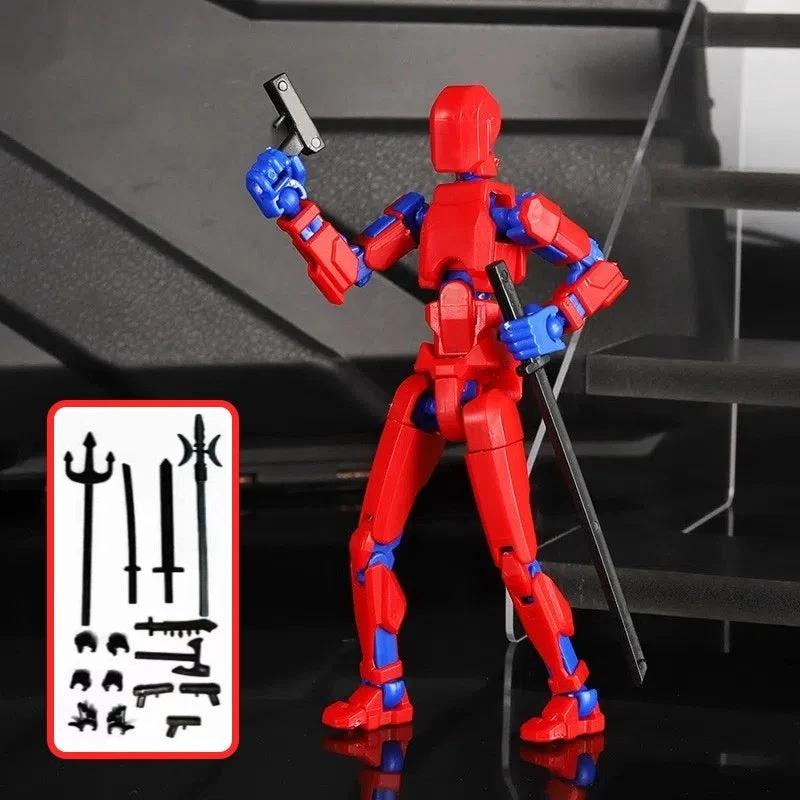 Robot Shapeshift à Articulations Multiples - Figurine d'Action Imprimée en 3D